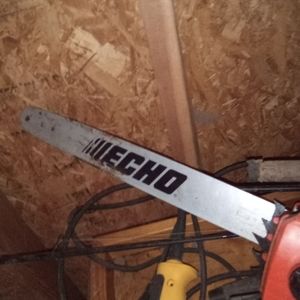 18 inch Echo chainsaw